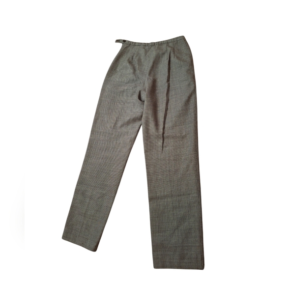 Pendleton 100% Virgin Wool Pants Slacks  Ladies Size 8 Lined Vintage Salt PEPPER - Picture 1 of 4